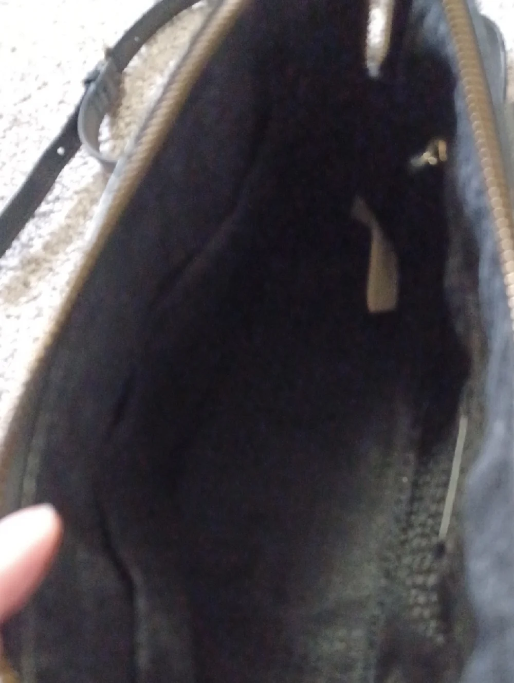 kate spade Black Leather Dome Purse - Picture 6 of 9